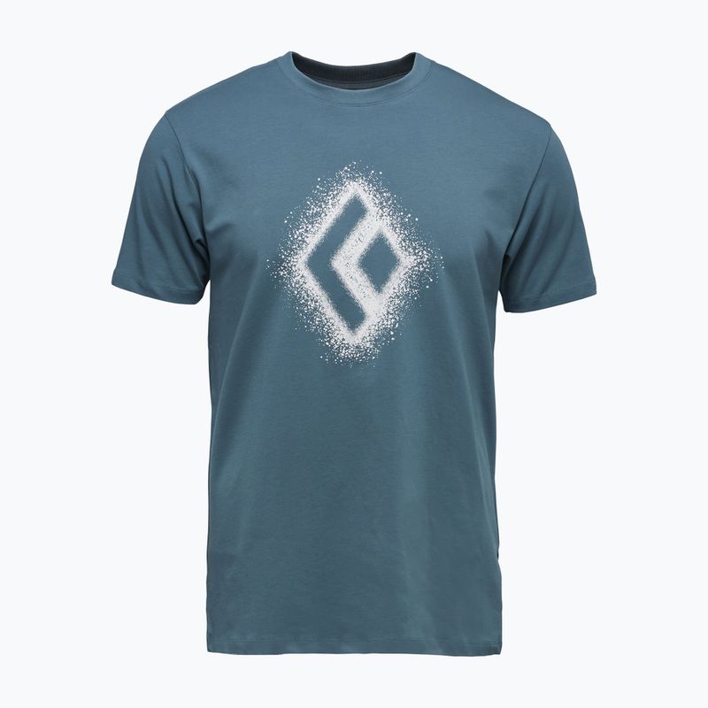 Men's Black Diamond Chalked Up 2.0 creek blue T-shirt 4