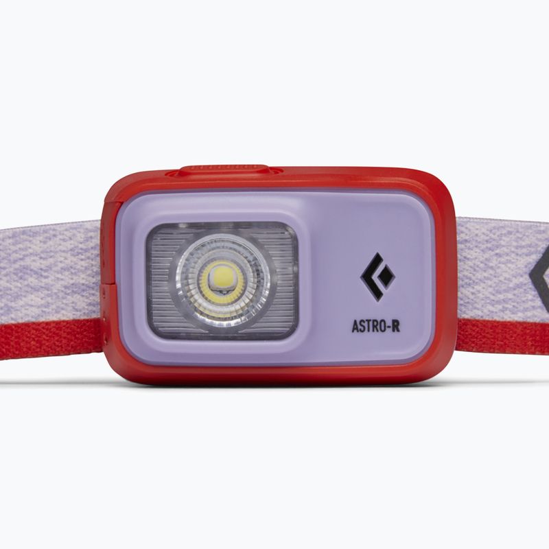 Black Diamond Astro 300-R lilac head torch 2