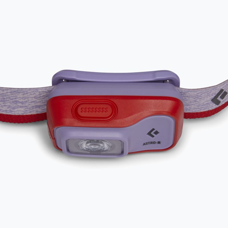 Black Diamond Astro 300-R lilac head torch 3