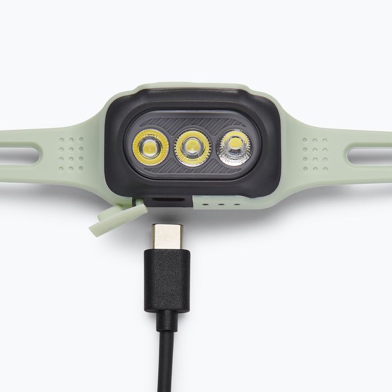 Black Diamond Deploy 325 Run Light foam green head torch 4