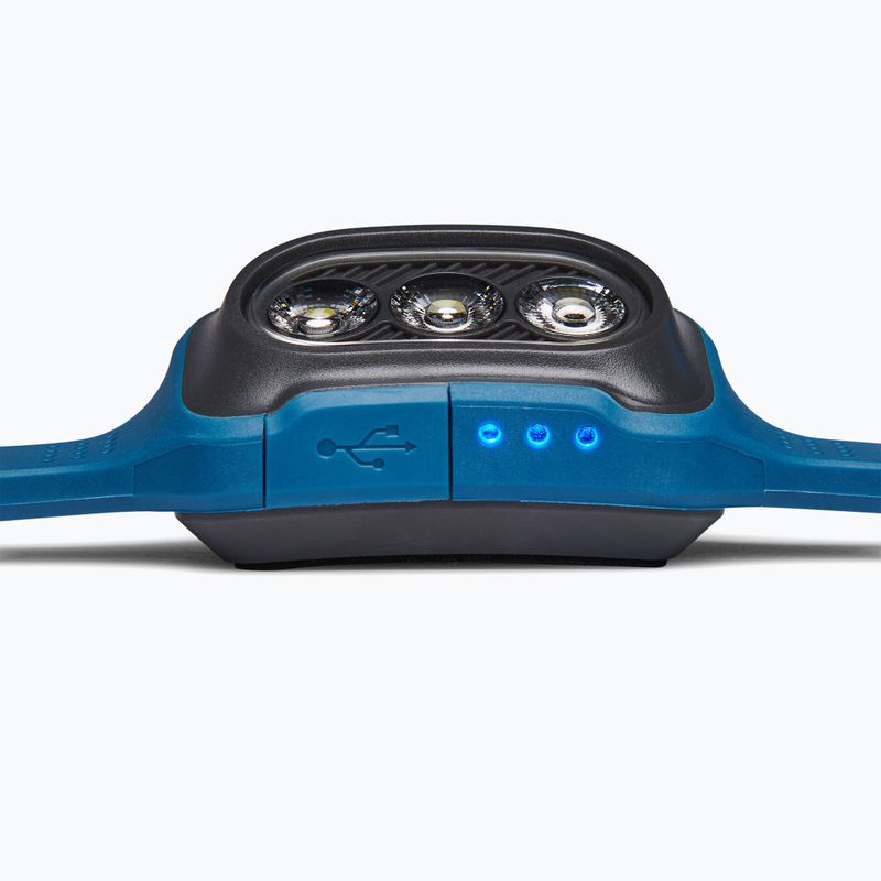 Black Diamond Deploy 325 Run Light creek blue head torch 3