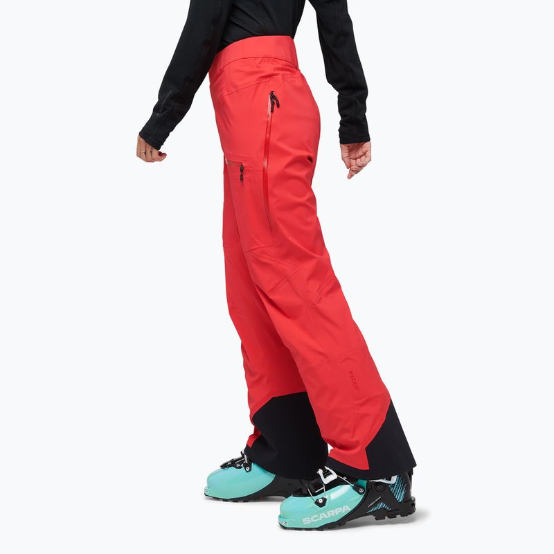 Women's ski trousers Black Diamond Recon LT Stretch coral red 3