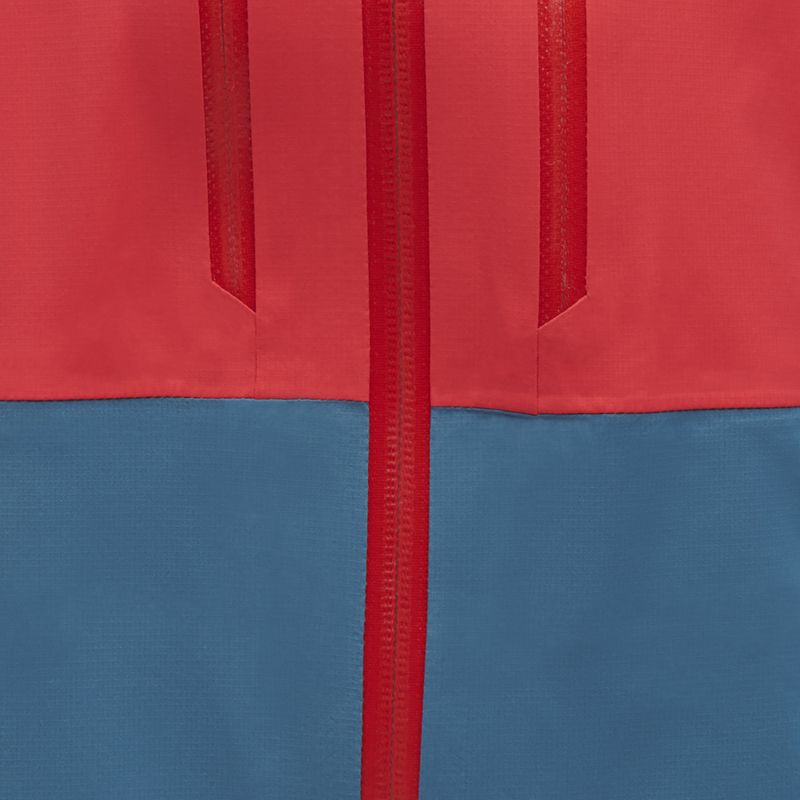 Women's ski jacket Black Diamond Recon Lt coral red/creek blue 6