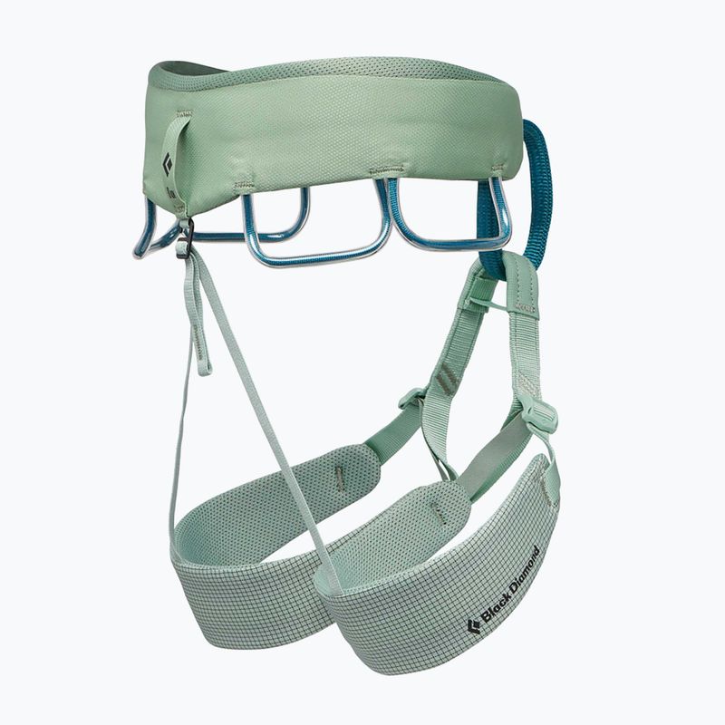 Momentum desert sage women's climbing harness 2