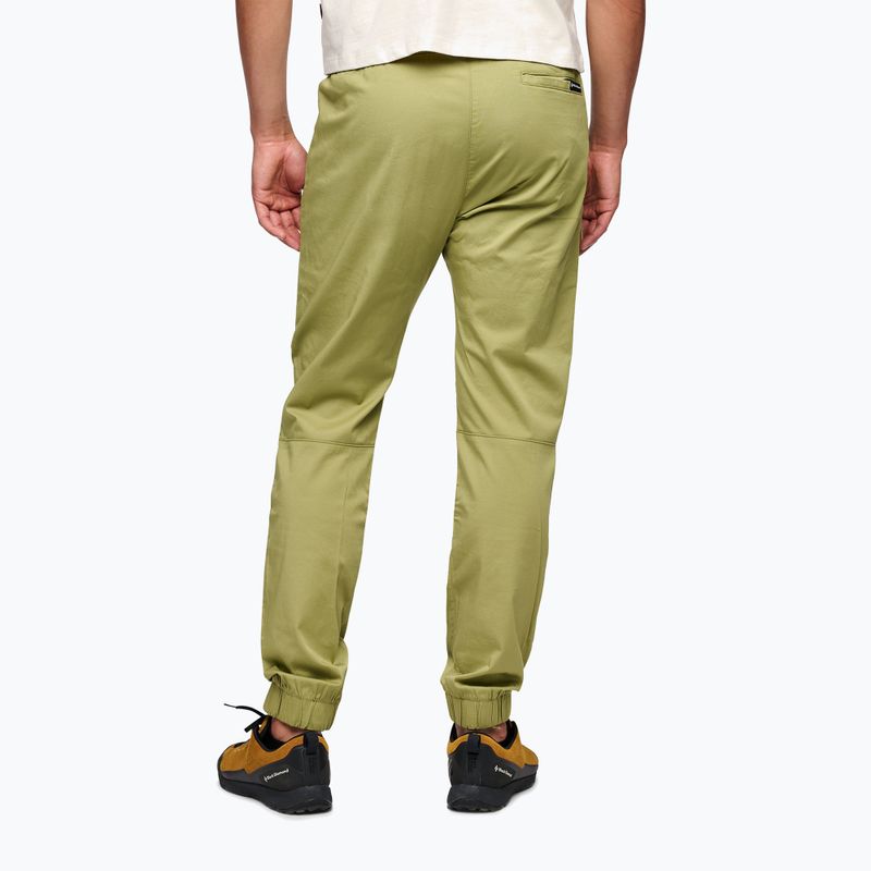 Men's climbing trousers Black Diamond Notion Pants cedarwood green 3