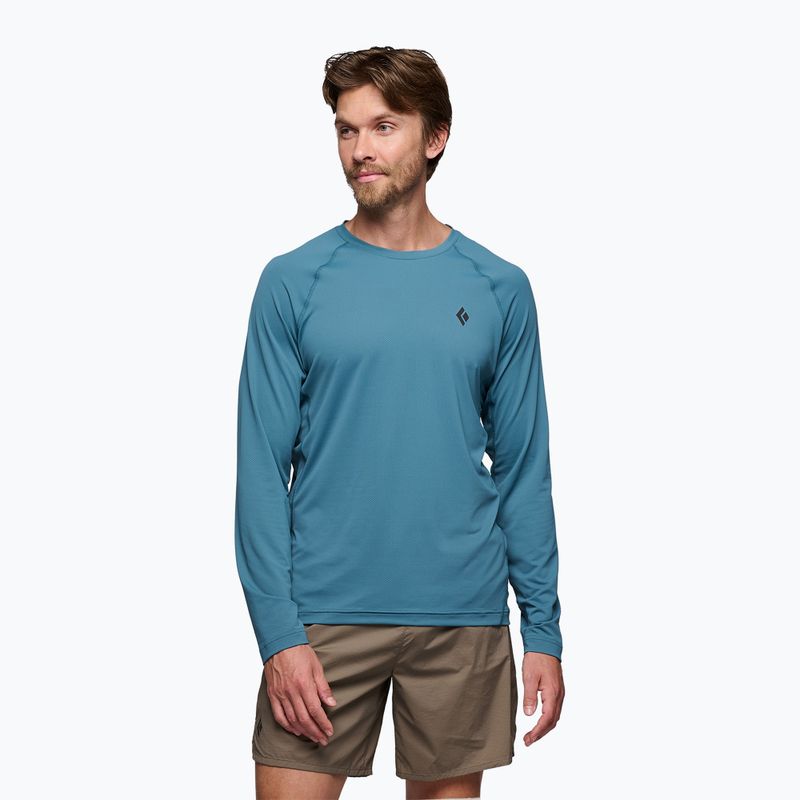 Men's trekking sweatshirt Black Diamond Alpenglow Crew creek blue