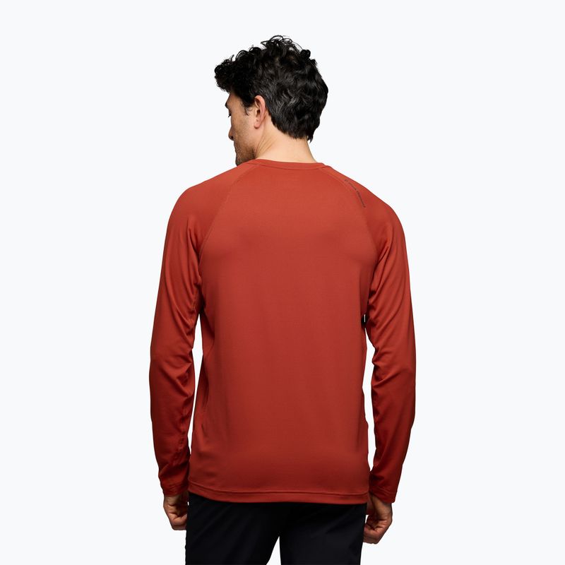 Men's trekking sweatshirt Black Diamond Alpenglow Crew burnt sienna 3