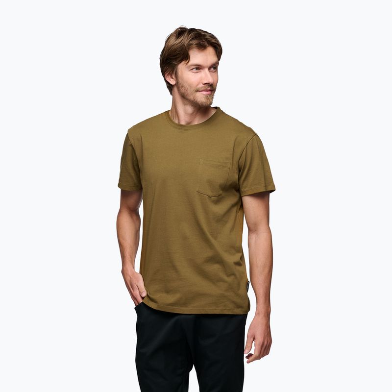 Black Diamond Project men's t-shirt dark curry