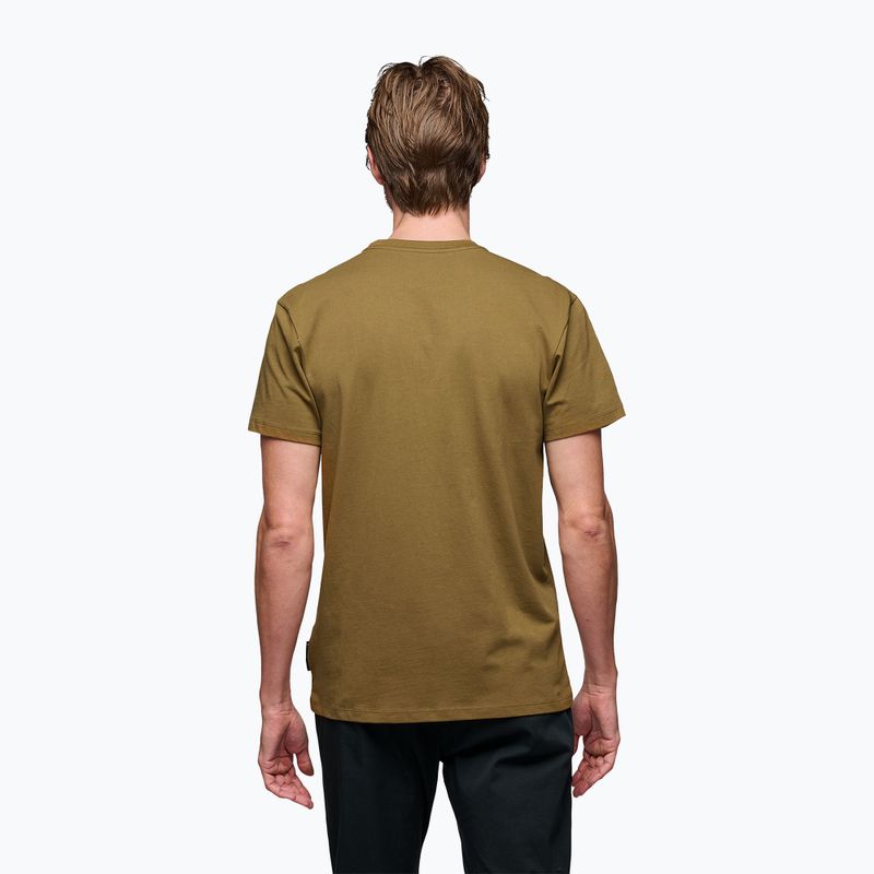 Black Diamond Project men's t-shirt dark curry 3