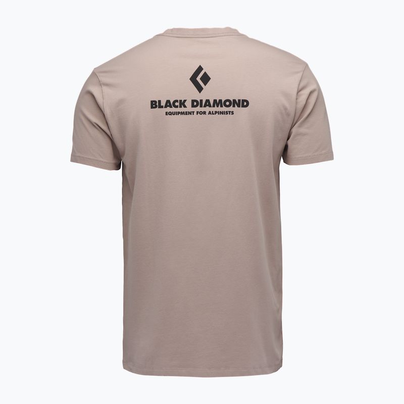 Men's Black Diamond Equipmnt For Alpinist t-shirt pale mauve 5