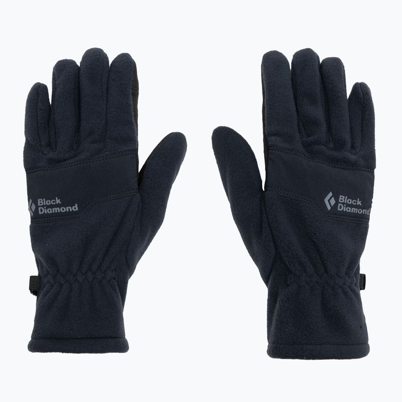 Black Diamond Everyday Fleece trekking gloves black 2