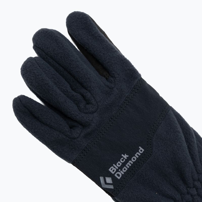 Black Diamond Everyday Fleece trekking gloves black 5