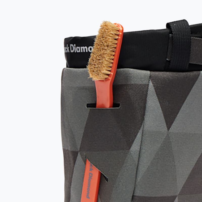 Black Diamond Gym grey quilt magnesia bag 3