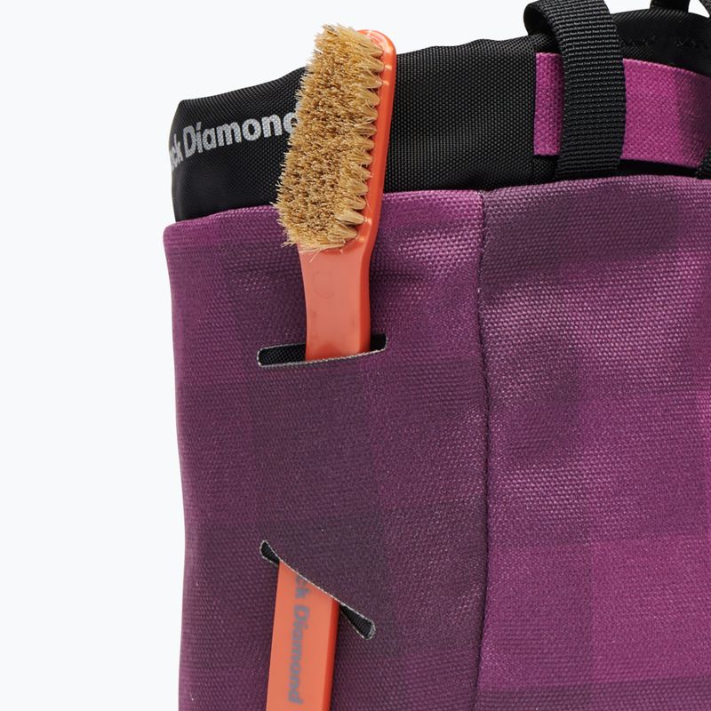 Black Diamond Gym purple square magnesia bag 3