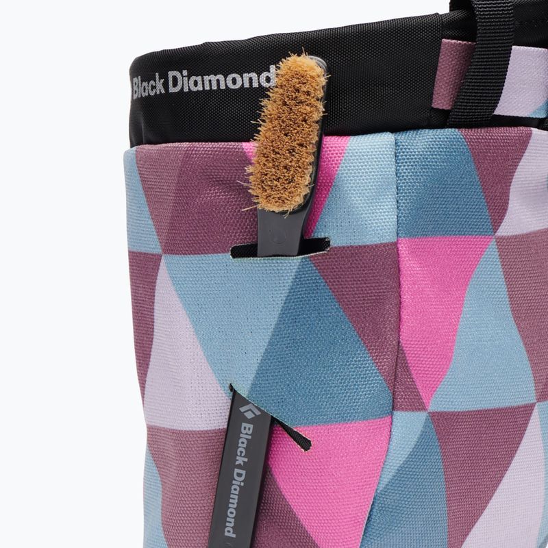 Black Diamond Gym pink quilt magnesia bag 3
