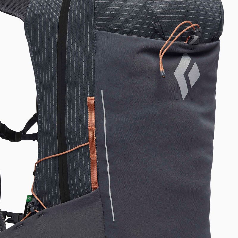 Black Diamond Pursuit 15 l carbon / moab brown climbing backpack 3