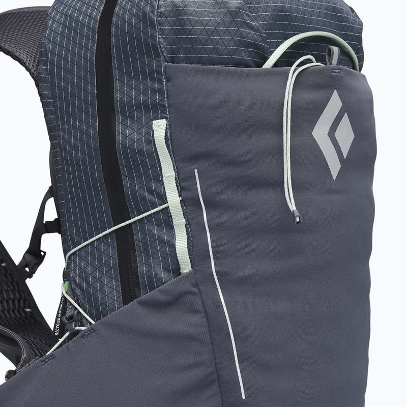 Women's climbing backpack Black Diamond Pursuit 15 l carbon / foam green 4
