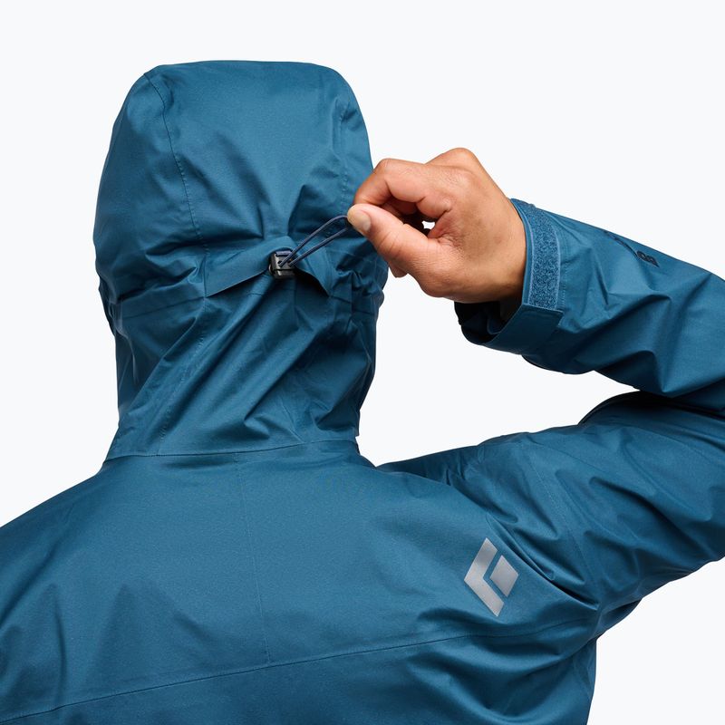 Women's rain jacket Black Diamond Fineline Stretch indigo 5