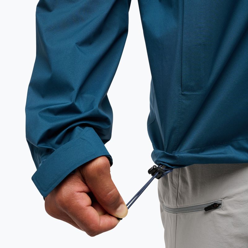 Women's rain jacket Black Diamond Fineline Stretch indigo 10