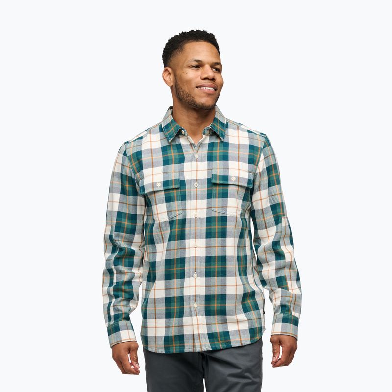 Men's Black Diamond Project Twill raging sea/henna trekking shirt