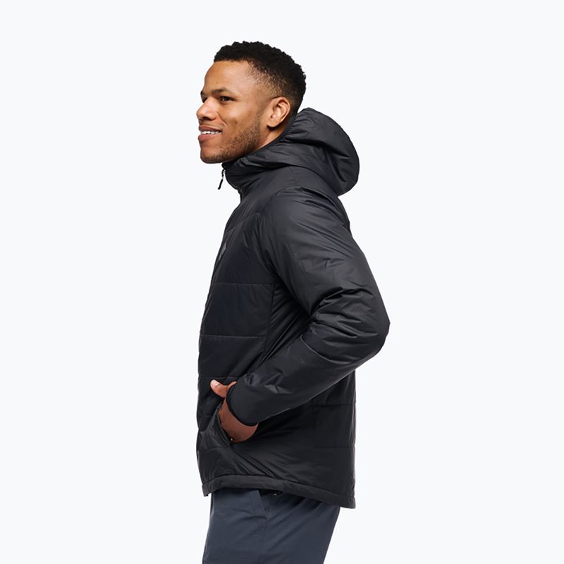 Men's insulated jacket Black Diamond Solution 2.0 Hoody black 2