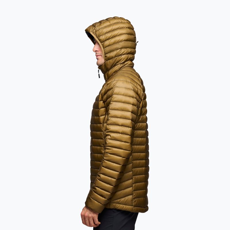 Men's down jacket Black Diamond Deploy Down 1.0 Hoody flax 3
