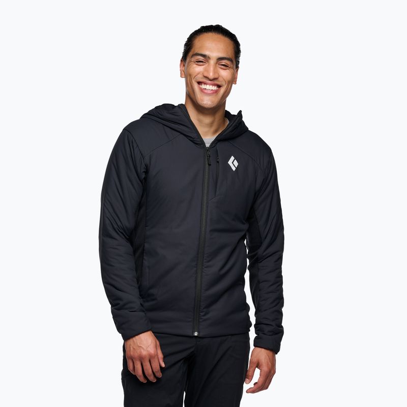 Men's Black Diamond First Light Hybrid Hoody black