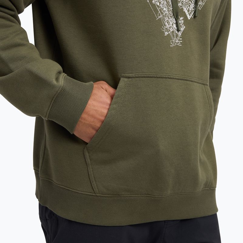 Men's Black Diamond Engineered Diamond Po Hoody tundra sweatshirt 5