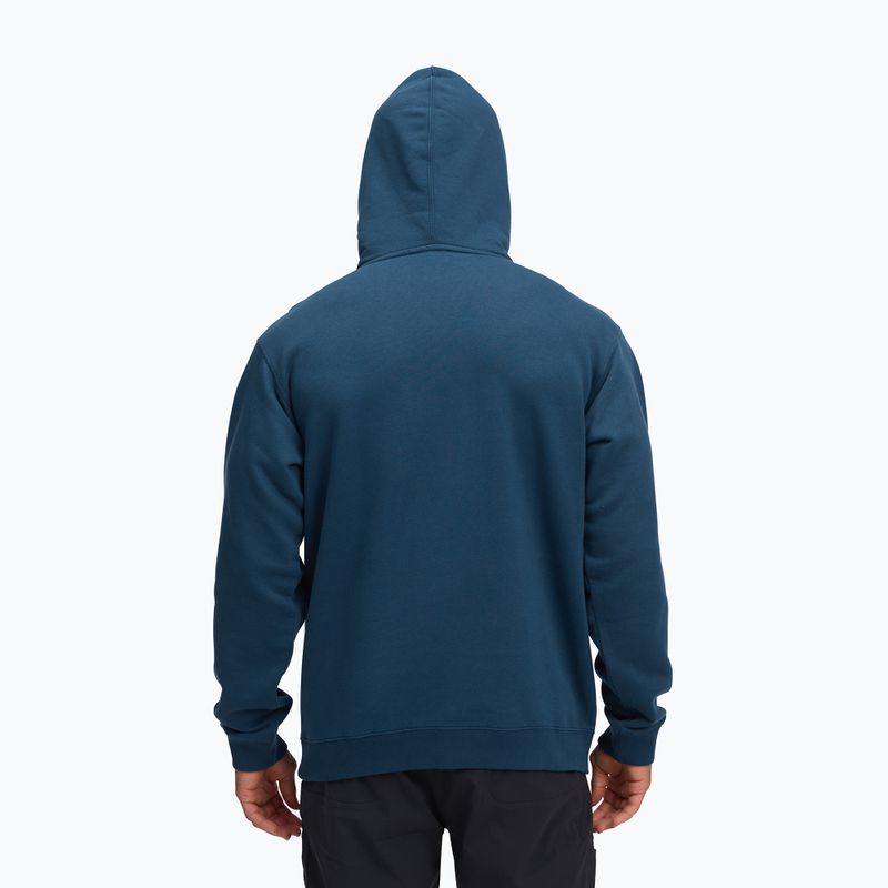 Men's Black Diamond Engineered Diamond Po Hoody indigo sweatshirt 2