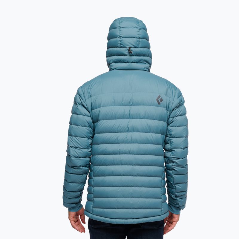 Men's down jacket Black Diamond Access Down Hoody creek blue 2
