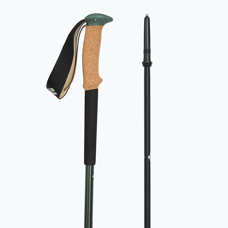 Black Diamond Trail Cork Trekking Poles laurel green 3