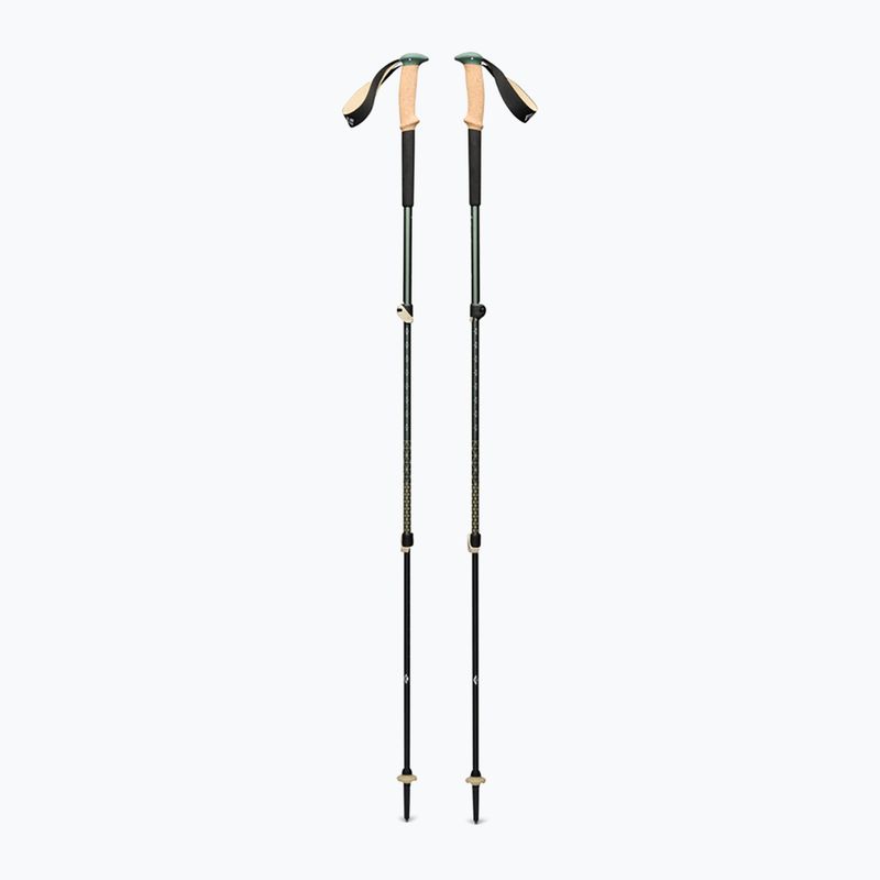 Black Diamond Trail Cork Trekking Poles laurel green