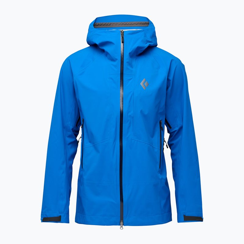 Men's Black Diamond Highline Stretch Shell rain jacket drifter blue 10
