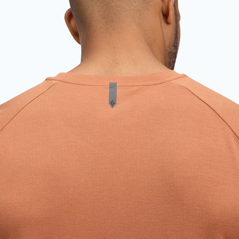 Men's trekking T-shirt Black Diamond Lightwire Tech moab brown 5