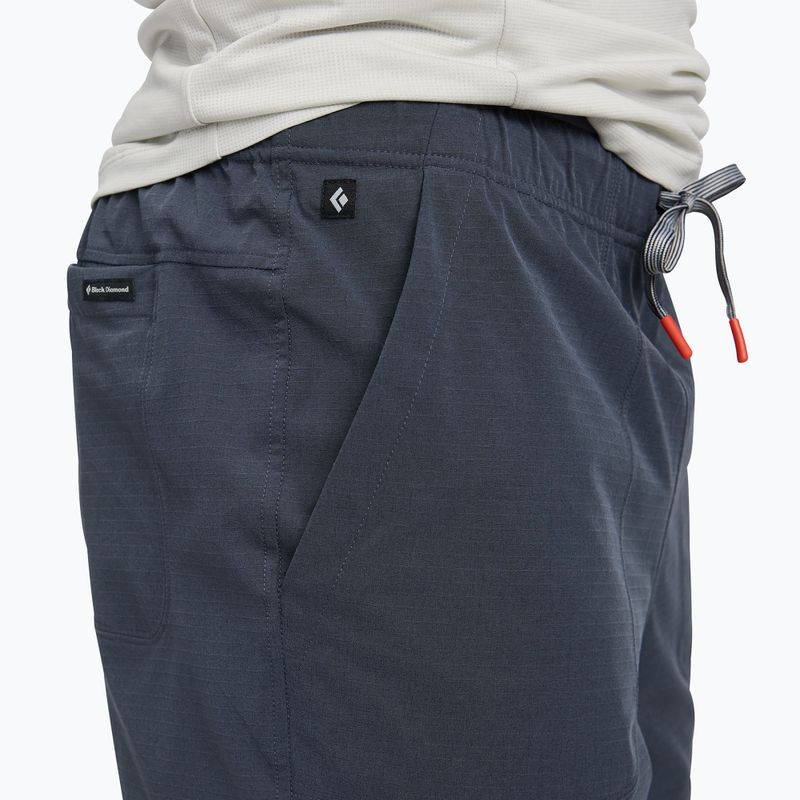 Men's Black Diamond Sequence shorts charcoal 5