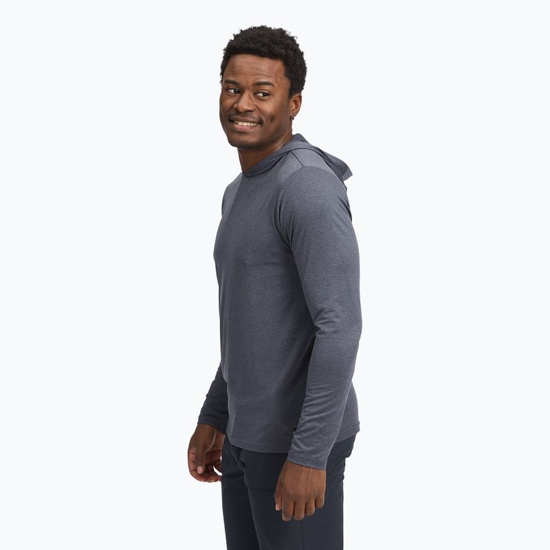Men's trekking sweatshirt Black Diamond Circuit Hoody charcoal 3