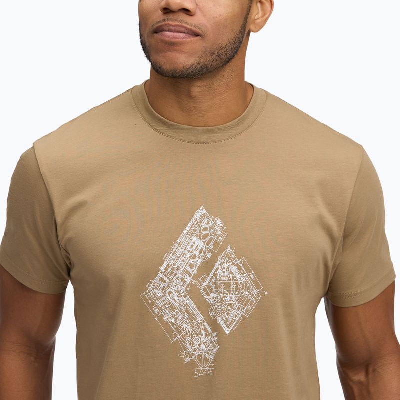 Men's Black Diamond Equipmnt For Alpinist SS Tee mushroom 4