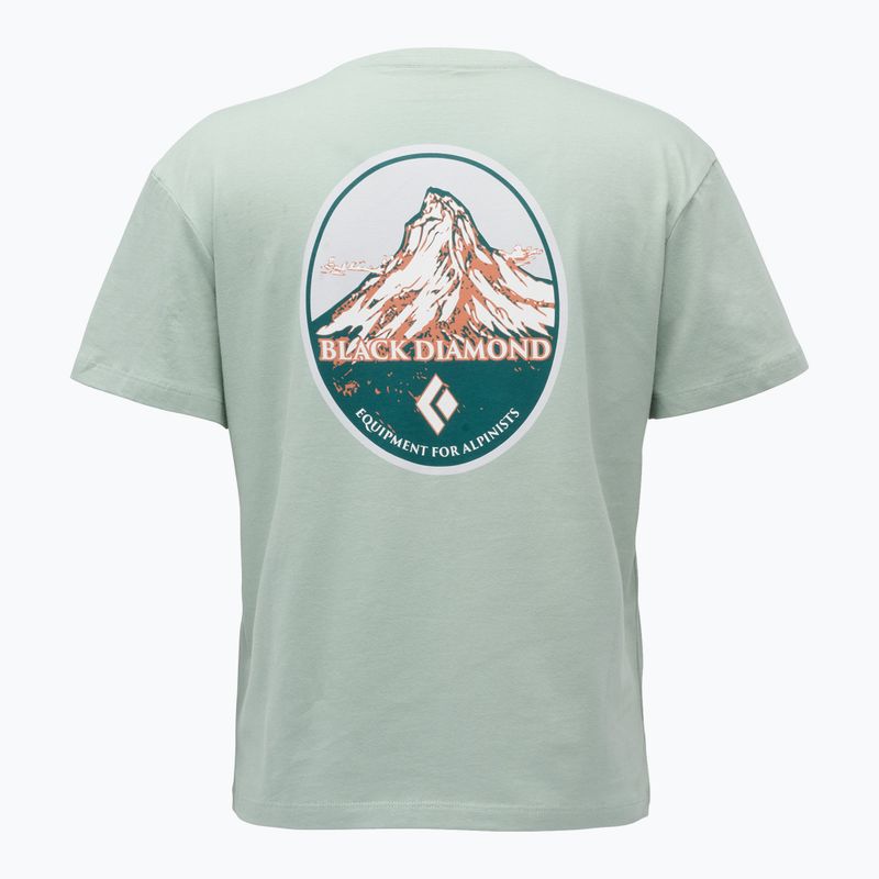 Black Diamond Heritage Badge SS Women's T-Shirt agave 2
