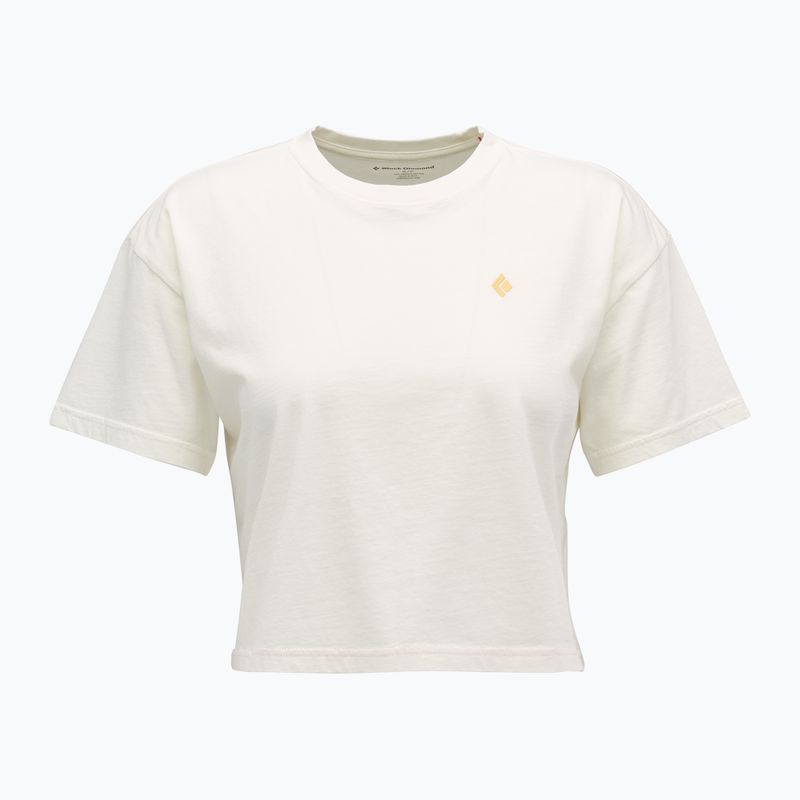 Women's Black Diamond Crops Tee off white 5