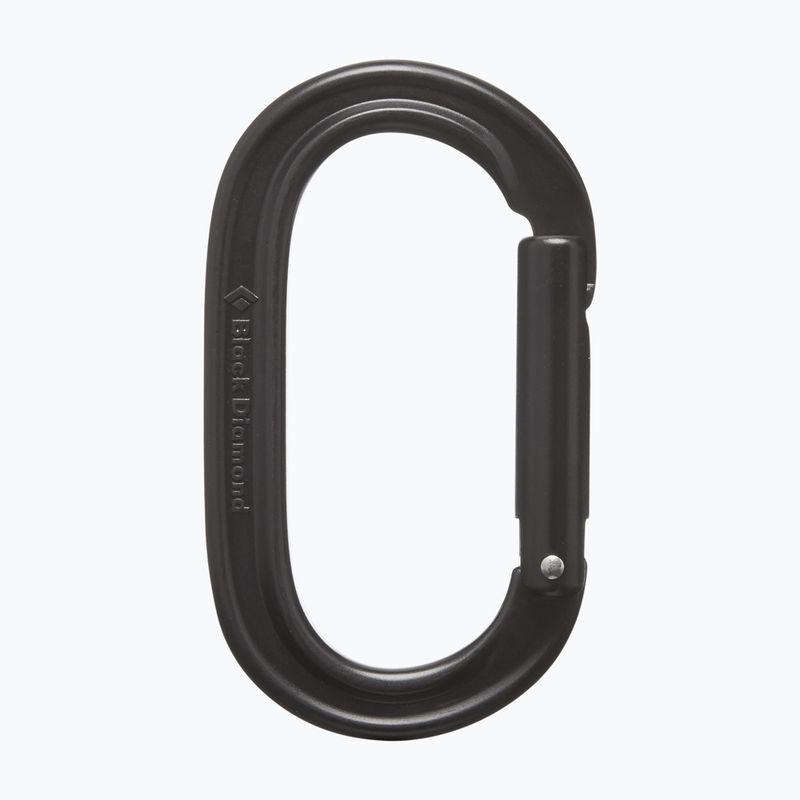 Climbing carabiner Black Dimaond Oval Keylock black