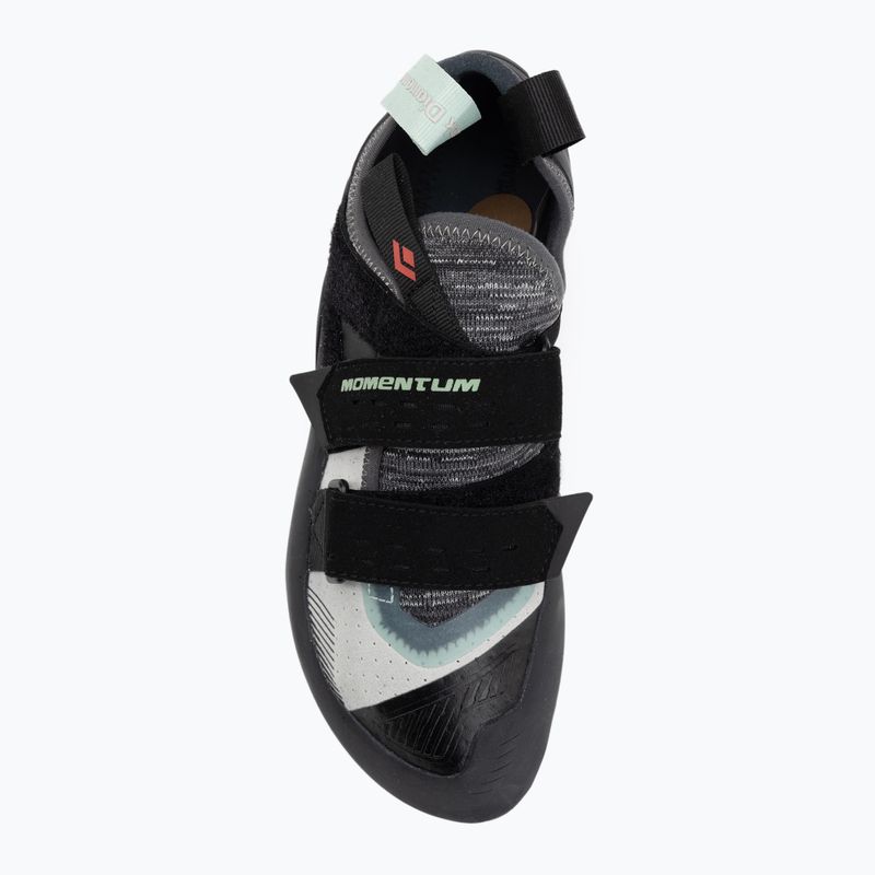 Women's climbing shoes Black Diamond Momentum Climbing foam green/alloy 5