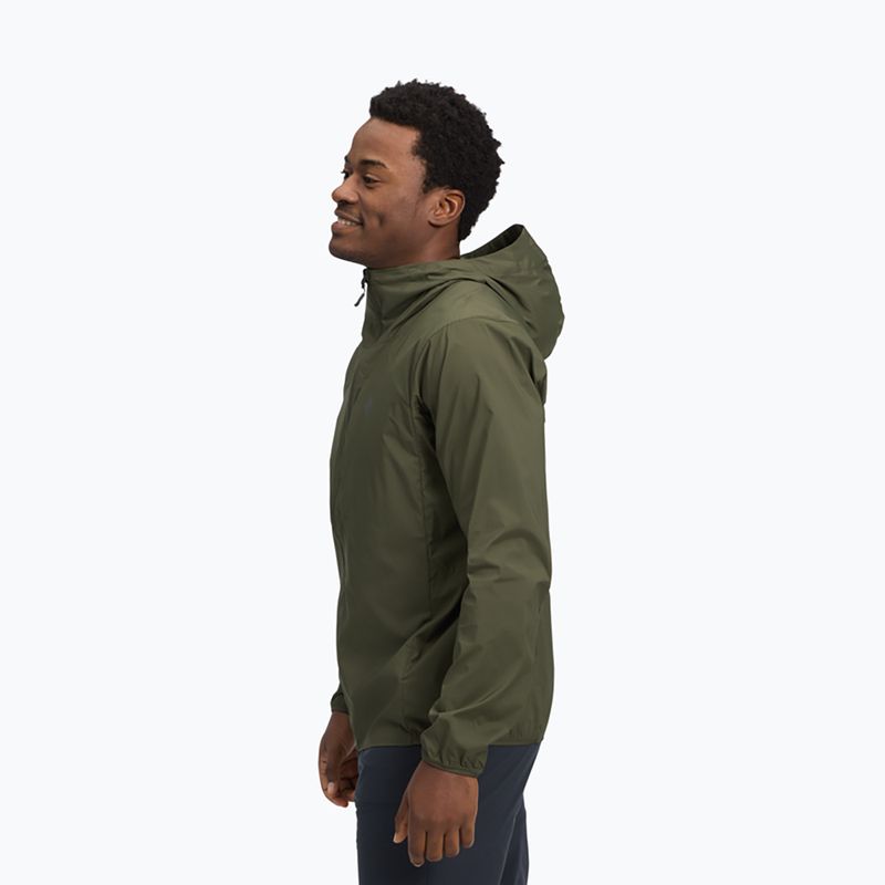 Men's softshell jacket Black Diamond Alpine Start dark moss 2