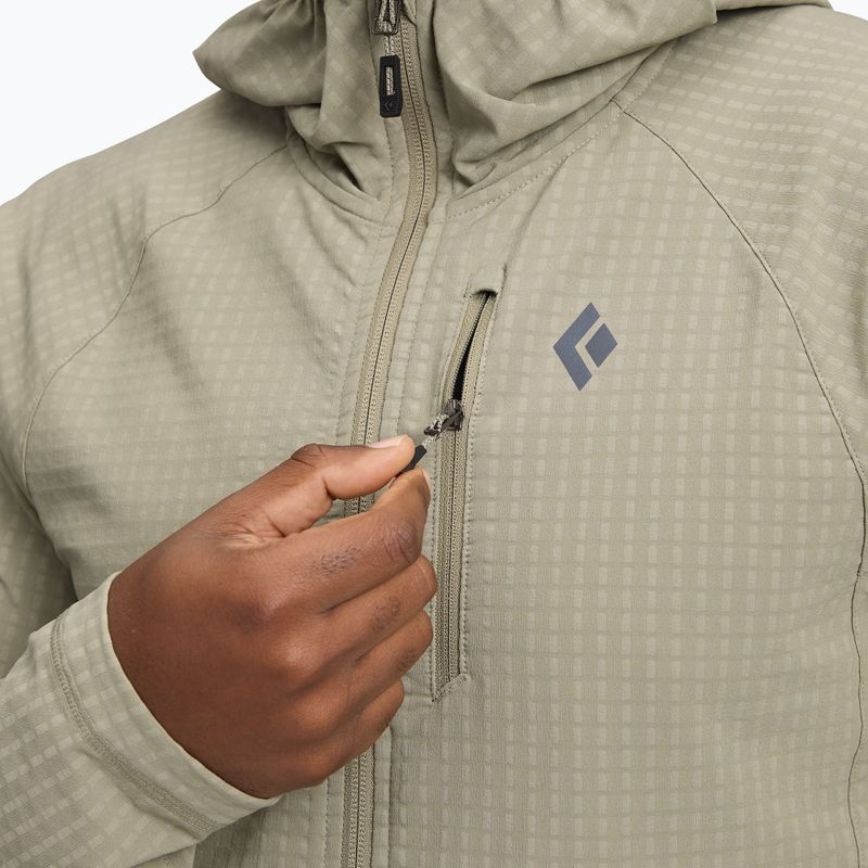 Men's trekking sweatshirt Black Diamond Coefficient Storm Hoody pine smoke 4