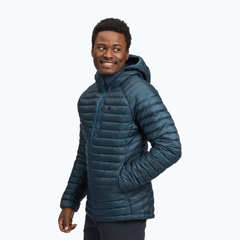 Men's down jacket Black Diamond Deploy Down 1.0 Hoody midnight blue 2