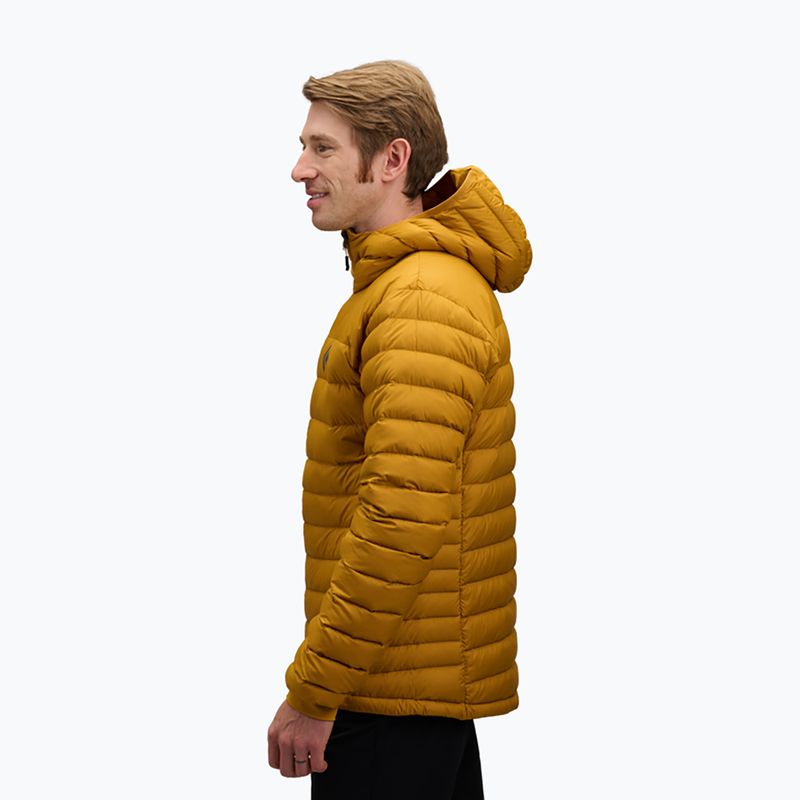 Men's down jacket Black Diamond Access Down Hoody amber 2