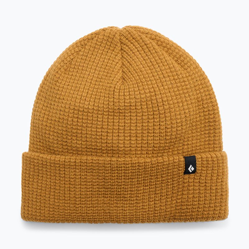 Beanie Black Diamond Merino flax