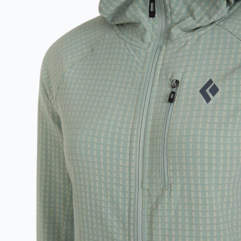Women's trekking hoodie Black Diamond Coefficient Storm Agave 3