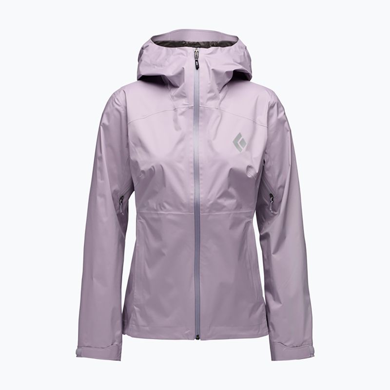 Women's waterproof jacket Black Diamond Fineline Stretch dusk violet 3