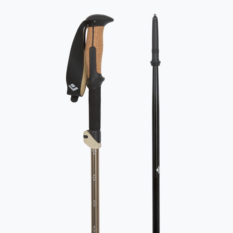 Trekking poles Black Diamond Trail Vista FLZ Trekking white oak 3