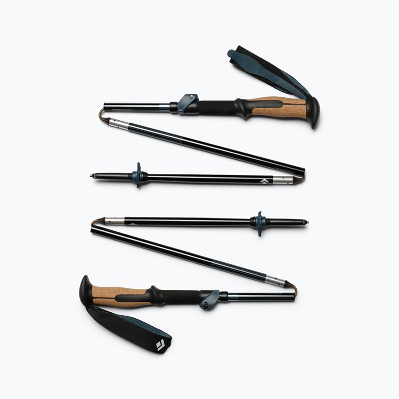 Trekking poles Black Diamond Trail Vista FLZ Trekking midnight blue 2